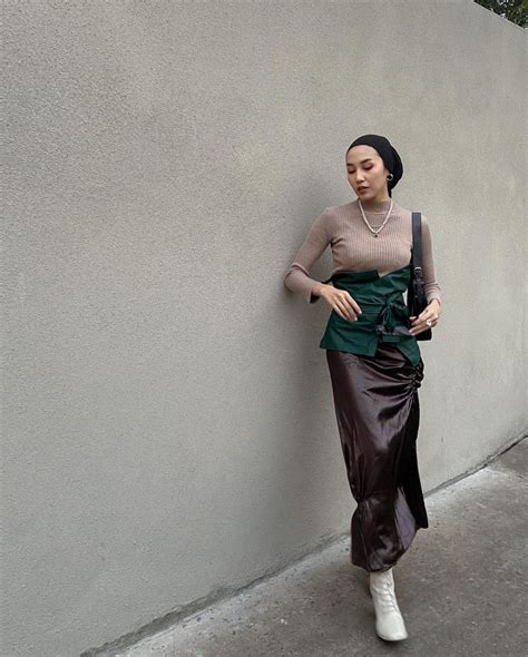 Ootd Hijab Dengan Obi Belt