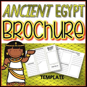 Ancient Egypt Brochure Ancient Egypt Egypt Techie Teacher