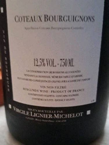 Lignier Michelot Coteaux Bourguignons Vivino Us