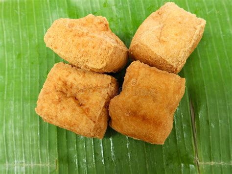 Indonesian Popular Street Food Tahu Sumedang Fried Tofu Is A