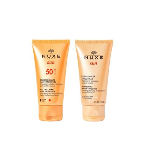 Buy Promotional Pack Nuxe Sun Melting Cream Spf Ml Refreshing