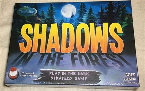 Thinkfun 1052 T Shadows In The Forest Play In The Dark Strategy Game