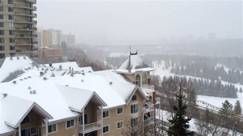 Winter has arrived in Edmonton | CBC News