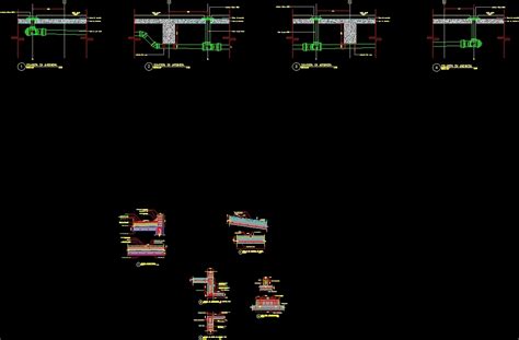 Installation Pluvial And Sewer Drainage DWG Detail For AutoCAD