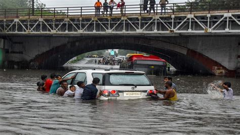 Discussion On Delhi Water Logging Sees Aap Bjp In War Of Words India Tv