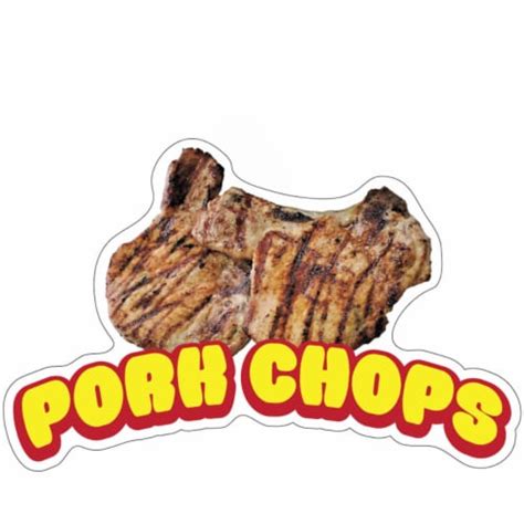 Signmission 8 In Decal Concession Stand Food Truck Sticker Pork