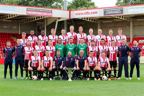 The official 2016-17 Cheltenham Town Football Club team photo ctfc ...