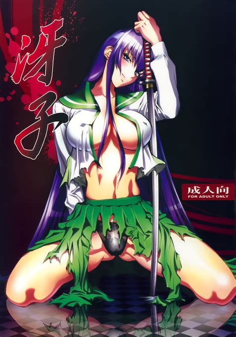 Busujima Saeko Highschool Of The Dead Drawn By Shiosaba Danbooru