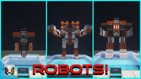 10 Cyberpunk Robot Build Ideas In Minecraft YouTube