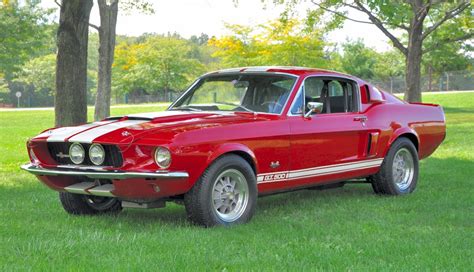 Candy Apple Red 1967 Ford Mustang Shelby Gt 500 Fastback Photo Detail