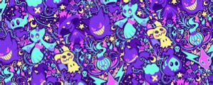 Ghost Pokemon Pattern - Discord Banner