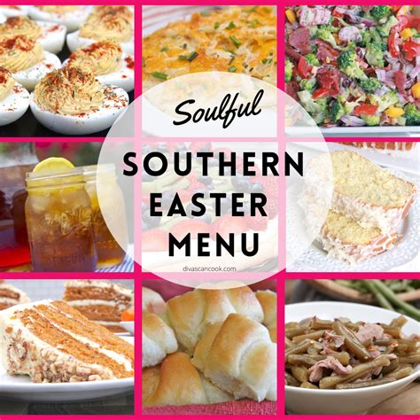 Southern Dinner Menu