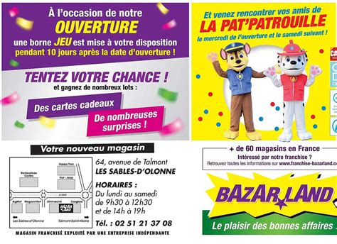 Promo Cartes Cadeaux Chez Bazarland ICatalogue Fr