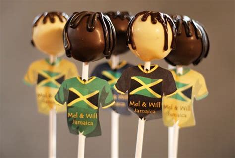 Lottie And Lil Blog Ya Mon Rose Cake Pops Caribbean Party