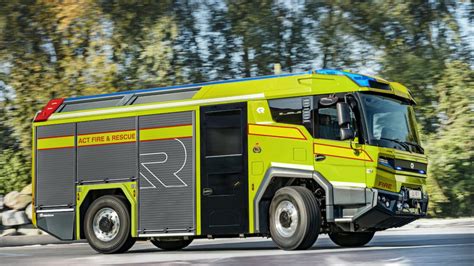 Act Unveils State Of The Art Electric Fire Truck First Of Its Kind In