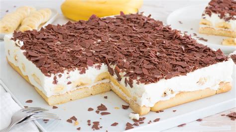 Bananen Split Torte Mit Eierlik R Einfache Rezepte