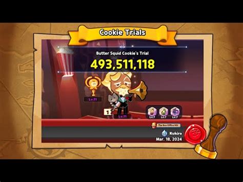 Cookie Run Ovenbreak Butter Squid Cookie M Normal Trial Mode