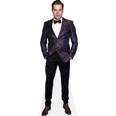 Dominic Sherwood Bow Tie Lifesize Cardboard Cutout Standee