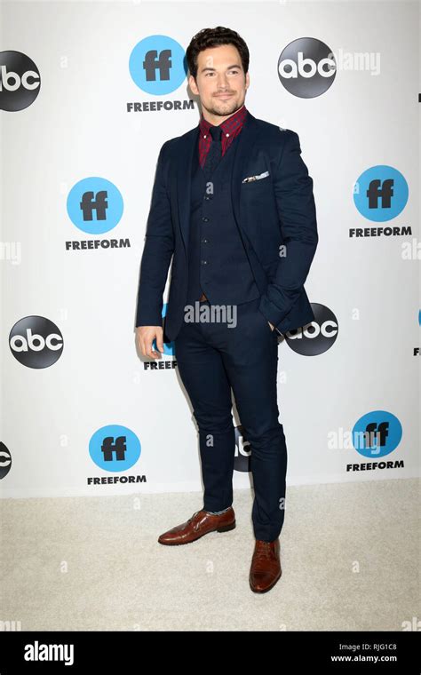 Los Angeles Feb 5 Giacomo Gianniotti At The Disney Abc Television