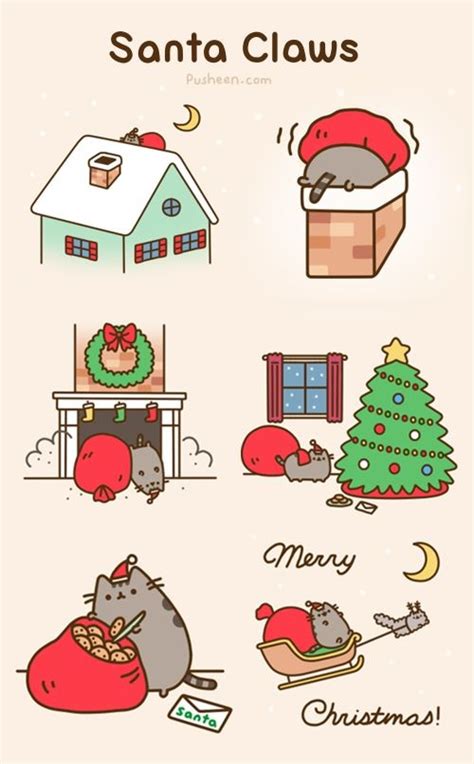 Santa Claws By Pusheen Pusheen The Cat Photo 36264329 Fanpop