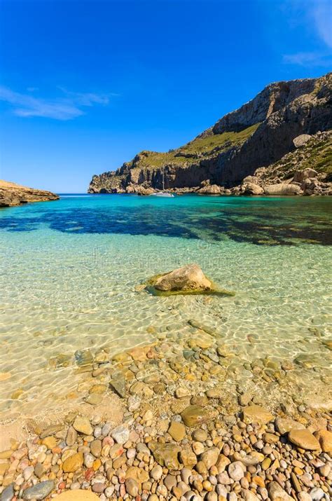 Beautiful Island Of Majorca Spain Stock Photo Image Of Boat Leisure