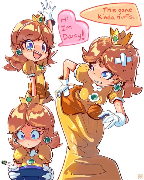 Princess Daisy 01 By Azouraart On Deviantart