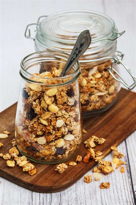 Healthy Homemade Granola Recipe A Food Lover S Kitchen