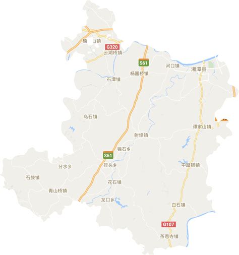 湘潭县地图全图 湘潭县地图高清版 伤感说说吧