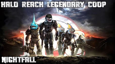 Nightfall Halo Reach Mission Legendary Youtube