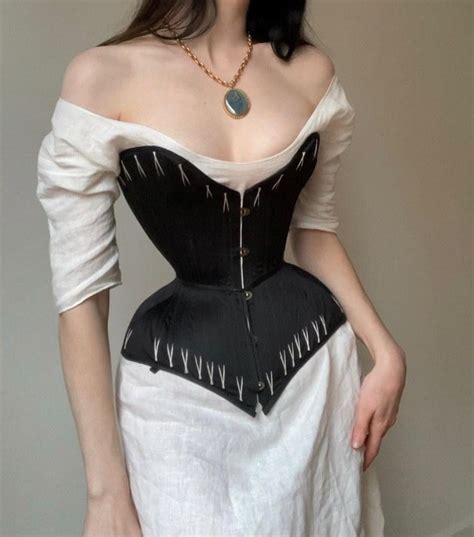 Custom Made Late Victorian Tightlacing Corset Prototype Corset Step