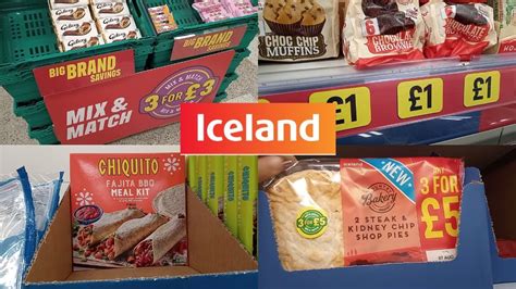 Iceland Grocery Haul July New In Iceland Budget Shopping