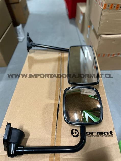 ESPEJO RETROVISOR DERECHO CROMADO COMPLETO FREIGHTLINER Importadora