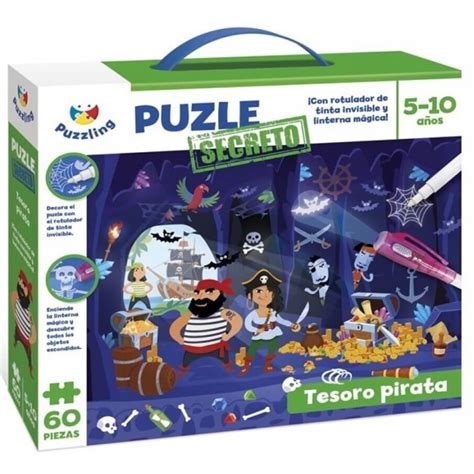 PUZZLE SECRETO TESORO PIRATA