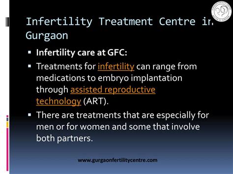 Ppt Infertility Treatment Centre In Gurgaon Powerpoint Presentation