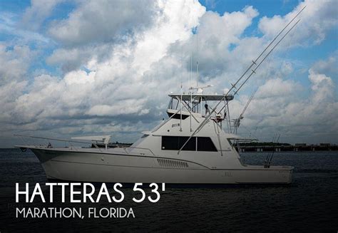 1979 Hatteras 53 Sportfish Convertible Boat For Sale Waa2