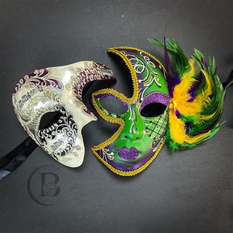 Mardi Gras Mask Designs Full Face