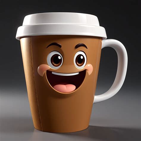 3d cartoon animated coffee cup by Ethel Flowers - Playground