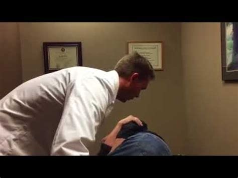 Roseville MN Chiropractor Lower Back Treatment Plus Bonus Neck Cracking