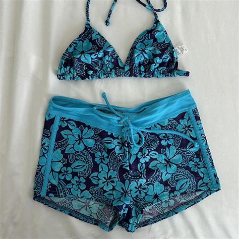 Vintage Bikini Top W Bathing Suit Bottoms Depop