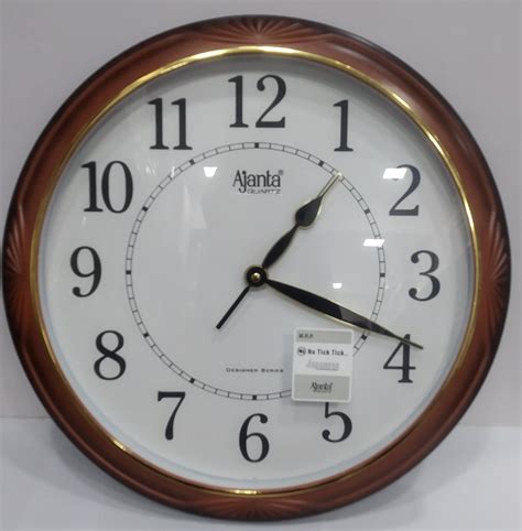 Ajanta Analog Wall Clock Size Mm Dia At Rs Piece In