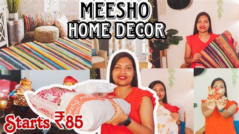 Latest Meesho Home Decor Haul Starts Cheapest Unique Decor