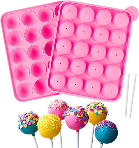 Amazon De Yisscen Silikon Cake Pop Backform Pop Cake Mould Cake Pop