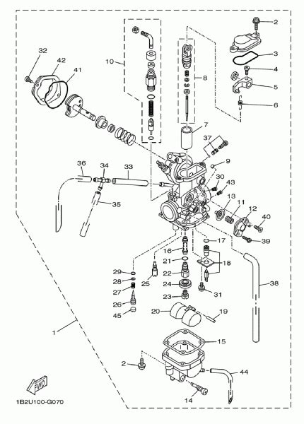 Yamaha Ttr 125 Carburetor Diagram