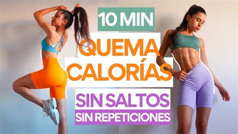 Cardio Hiit Sin Saltos 10 Min Quema Grasa En Casa Ejercicios Para