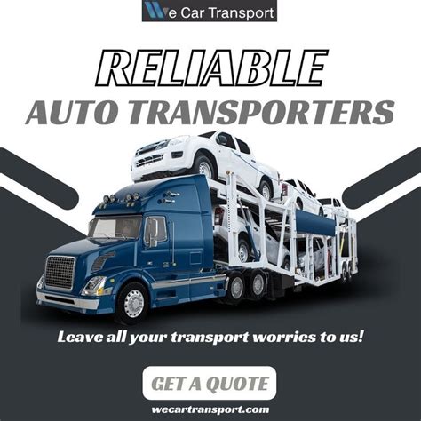 Reliable Auto Transporters | Transport companies, Vehicle shipping ...