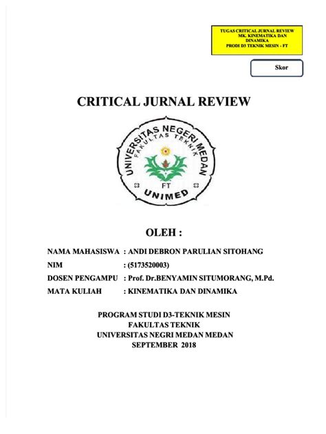 Pdf Critical Journal Review Cjr Compress Pdf