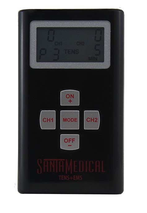 Santamedical Dual Channel Tens Ems Unit Electrotherapy Pain Relief