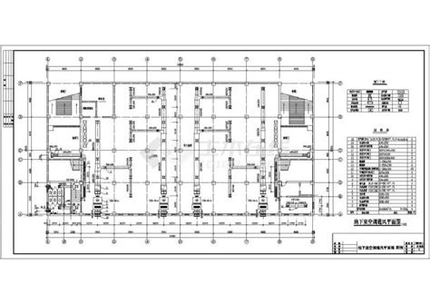 某中型商场中心建筑中央空调工程系统设计cad平面施工图商业建筑土木在线