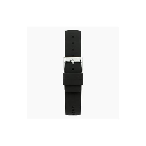 BLACK SILICONE WATCH STRAP Mohammad And Sons