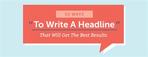 55 Easy Ways To Write Headlines That Will Reach Your Readers